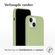 Accezz Liquid Silicone Backcover met MagSafe iPhone 15 - Groen