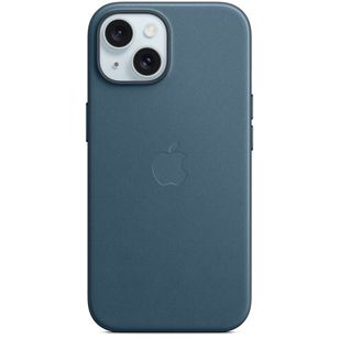 Apple FineWoven Backcover MagSafe Apple iPhone 15 - Pacific Blue
