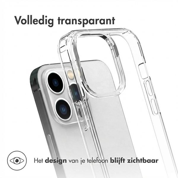 Accezz Xtreme Impact Backcover Apple iPhone 14 Pro Max - Transparant