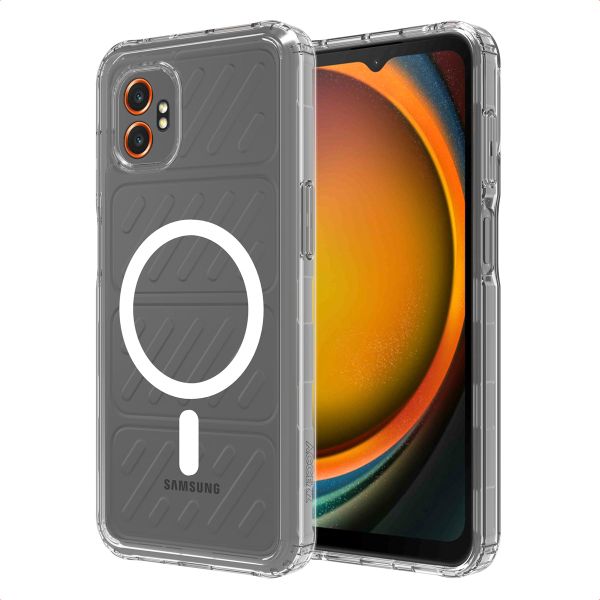 Accezz Xtreme Impact Backcover met MagSafe Samsung Galaxy Xcover 7 Pro - Transparant