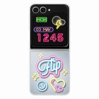Samsung Originele FlipSuit Case Samsung Galaxy Z Flip 6 / Flip 7 FE - Transparent