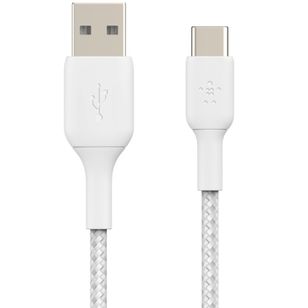 Belkin Boost↑Charge™ Braided USB-C naar USB kabel - 0,15 meter - Wit