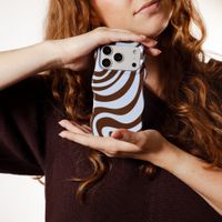 Selencia Vivid Wavy Backcover met MagSafe Apple iPhone 18 Pro Max / 17 Pro Max - Dream Swirl Chocolate