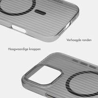 Accezz Lite Backcover met MagSafe | Fluted | Apple iPhone 16 Pro Max - Smokey Clear