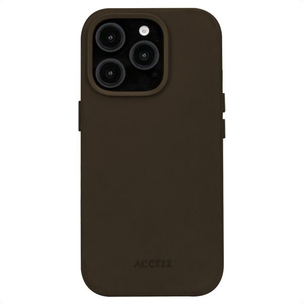 Accezz Vintage Leather MagSafe Backcover Apple iPhone 16 Pro Max - Rustic Brown
