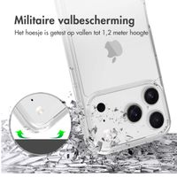 Accezz Xtreme Impact Backcover Apple iPhone 17 Pro - Transparant