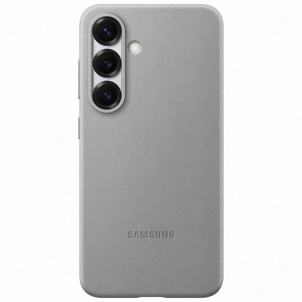 Samsung Originele KindSuit Vegan Leather Case Samsung Galaxy S25 - Grijs