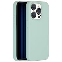 Accezz Liquid Silicone Backcover met MagSafe Apple iPhone 15 Pro - Sky Blue