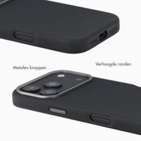 Accezz Mesh Backcover met MagSafe Apple iPhone 17 Pro Max - Zwart