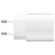 Samsung Originele USB-C naar USB-C kabel - 1 meter - 25 Watt - Wit + Originele Fast Charging Adapter USB-C Oplader - In Fabrieksverpakking - 25 Watt - Wit