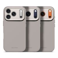 Decoded Silicone Backcover MagSafe Apple iPhone 17 Pro Max - Soft Taupe