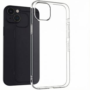 Accezz 100% Recycled Clear Backcover Apple iPhone 15 Plus - Transparant