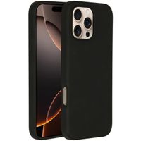 Accezz Liquid Silicone Backcover met MagSafe Apple iPhone 16 Pro Max - Zwart