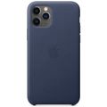 Apple Leather Backcover iPhone 11 Pro - Midnight Blue