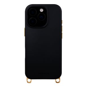 Selencia Rivièra MagSafe Backcover met afneembare haakjes Apple iPhone 16 Pro - Velvet Black