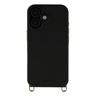 Selencia Rivièra MagSafe Backcover met afneembare haakjes Apple iPhone 17 - Velvet Black