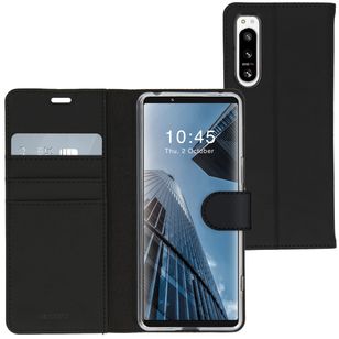 Accezz Wallet Softcase Bookcase Sony Xperia 5 IV - Zwart