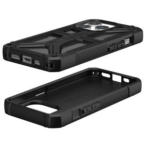 UAG Monarch Backcover iPhone 15 Pro - Carbon Fiber