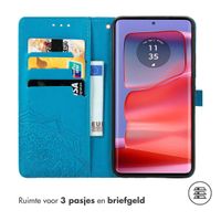 imoshion Mandala Bookcase Motorola Moto G75 5G - Turquoise