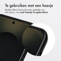 Accezz Gehard Glas Privacy Screenprotector + Applicator Samsung Galaxy S26 Ultra