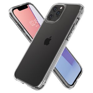 Spigen Ultra Hybrid Backcover iPhone 12 (Pro) - Transparant