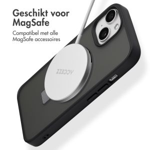 Accezz Ring Stand Backcover met MagSafe iPhone 15 - Zwart