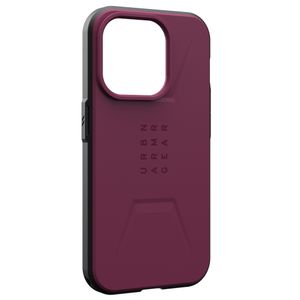 UAG Civilian Backcover MagSafe iPhone 15 Pro - Bordeaux