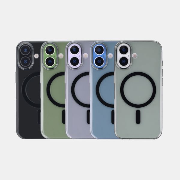 Accezz Lite Backcover met MagSafe Apple iPhone 17 - Smokey Clear