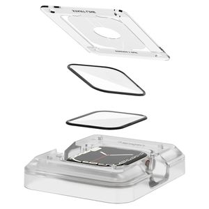 Spigen Pro Flex EZ Fit Screenprotector met applicator Apple Watch Series 7/8/9 - 41 mm - Transparant