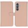 Selencia Echt Lederen Bookcase Samsung Galaxy S24 Plus - Dusty Pink