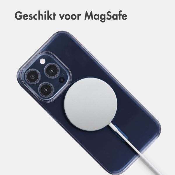 Accezz Lite Backcover met MagSafe Apple iPhone 15 Pro - Donkerblauw