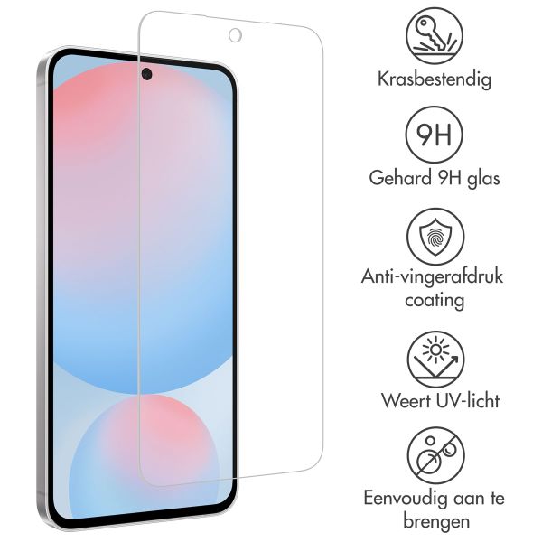 Accezz Gehard Glas Screenprotector 2-pack Samsung Galaxy S25 FE