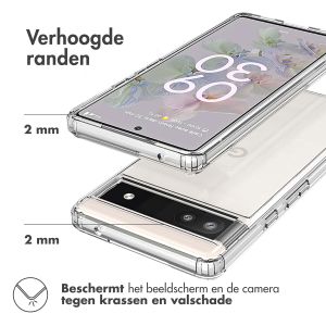 Accezz Xtreme Impact Backcover Google Pixel 6a - Transparant