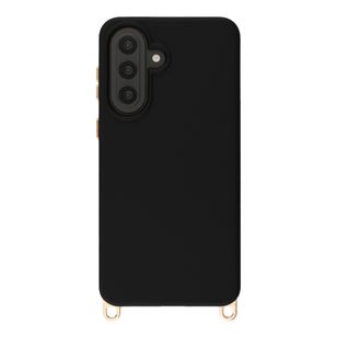 Selencia Rivièra MagSafe Backcover met afneembare haakjes Samsung Galaxy A57 (5G) - Velvet Black