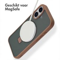 Accezz Ring Stand Backcover met MagSafe Apple iPhone 17 - Bruin