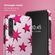 Selencia Vivid Tough Backcover Samsung Galaxy A55 - Stars Rubine Red Light Pink