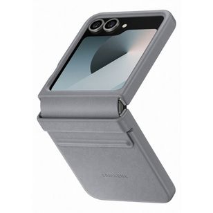Samsung Originele KindSuit Vegan Leather Case Samsung Galaxy Z Flip 6 / Flip 7 FE - Gray