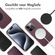 Accezz MagSafe Leather Backcover iPhone 15 Pro - Heath Purple