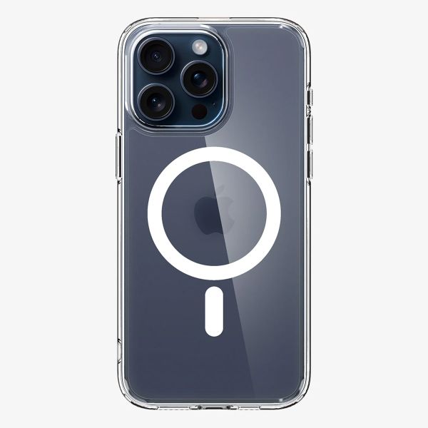 Spigen Ultra Hybrid Backcover MagSafe Apple iPhone 15 Pro - Transparant