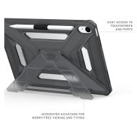 UAG Scout Plus Backcover met stand Apple iPad 11 (2025) 11 inch A16 / iPad 10 (2022) 10.9 inch - Ash
