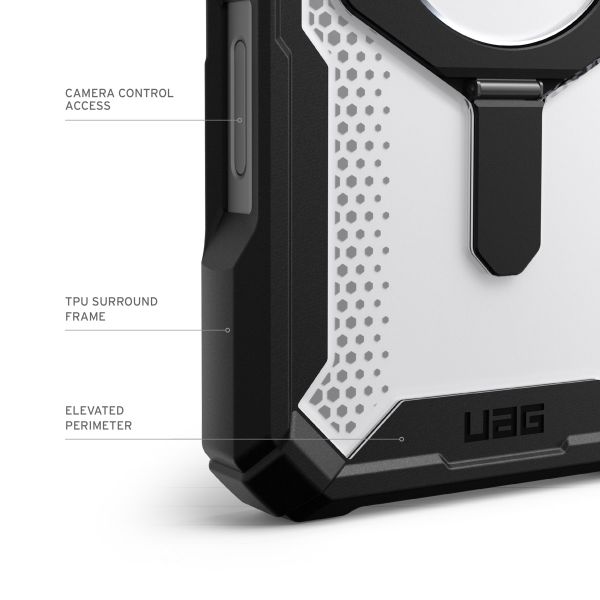 UAG Plasma XTE Backcover MagSafe iPhone 16 Pro - Black / Clear