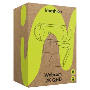 imoshion Webcam 2K QHD - Geschikt voor laptops en computers - Zwart