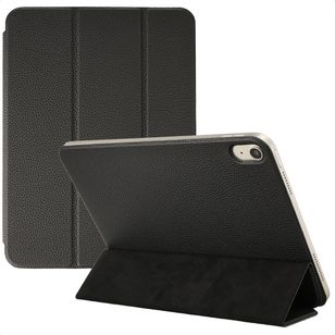 Accezz Leather Trifold Bookcase Apple iPad 11 (2025) 11 inch A16 / iPad 10 (2022) 10.9 inch - Zwart