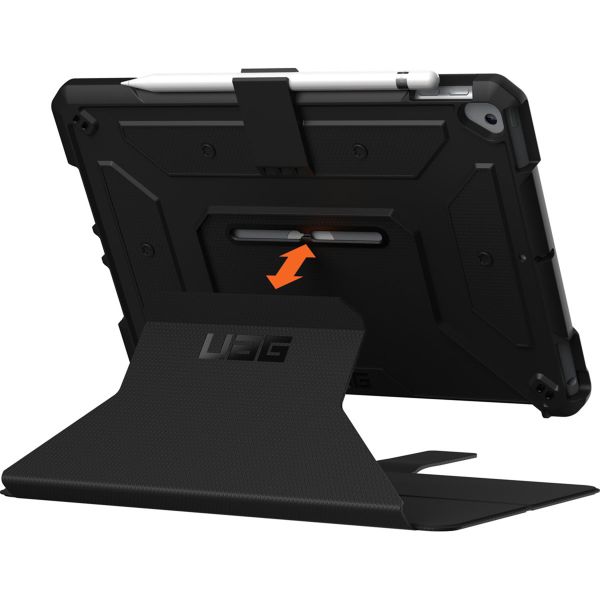 UAG Metropolis Bookcase iPad 9 (2021) 10.2 inch / iPad 8 (2020) 10.2 inch / iPad 7 (2019) 10.2 inch - Zwart