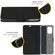 Accezz Wallet Softcase Bookcase Nokia G60 - Zwart