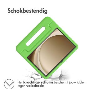 Accezz Kidsproof Backcover met handvat Samsung Galaxy Tab A9 Plus - Groen