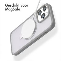 Accezz Ring Stand Backcover met MagSafe Apple iPhone 16 Pro Max - Grijs