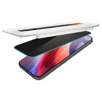 Spigen GLAStR Privacy EZ Fit Screenprotector + Applicator Apple iPhone 16 Pro