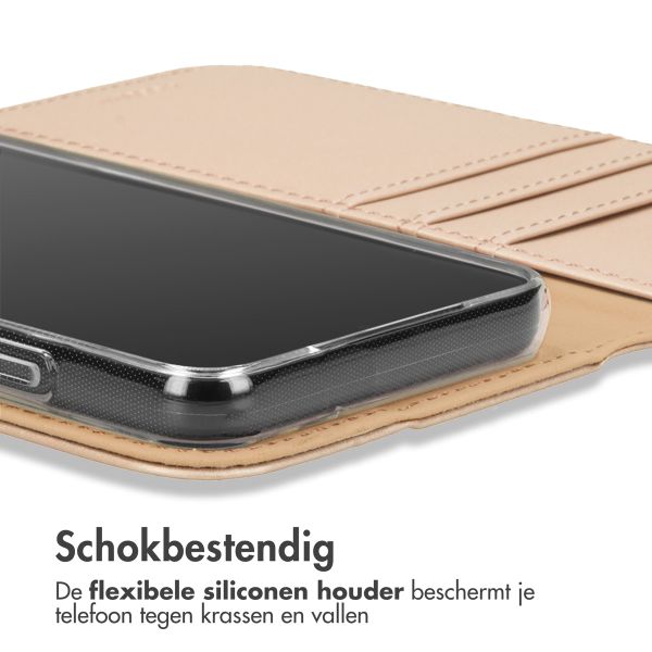 Accezz Wallet Softcase Bookcase Samsung Galaxy A42 - Goud