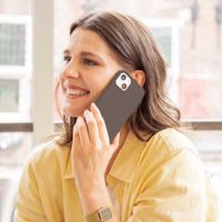 Accezz Liquid Silicone Backcover met MagSafe Samsung Galaxy S23 FE - New Tea Brown